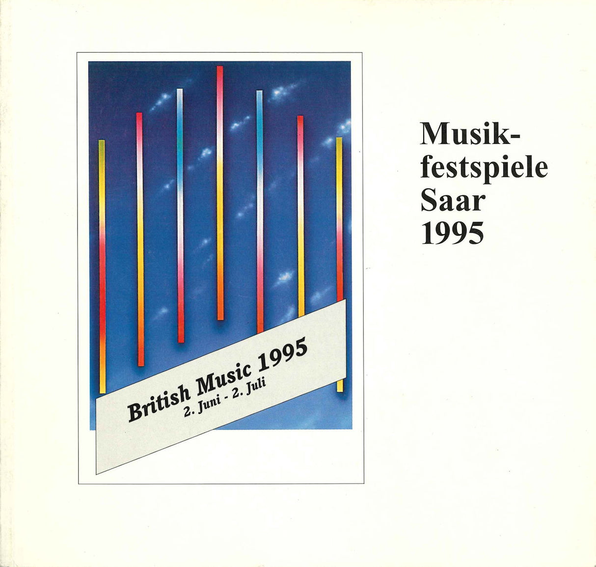Musikfestspiele Saar 1995 (Pfau)