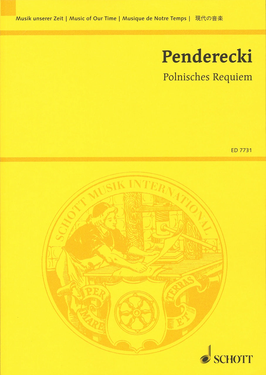 Penderecki, Polnisches Requiem (1993) (Schott)