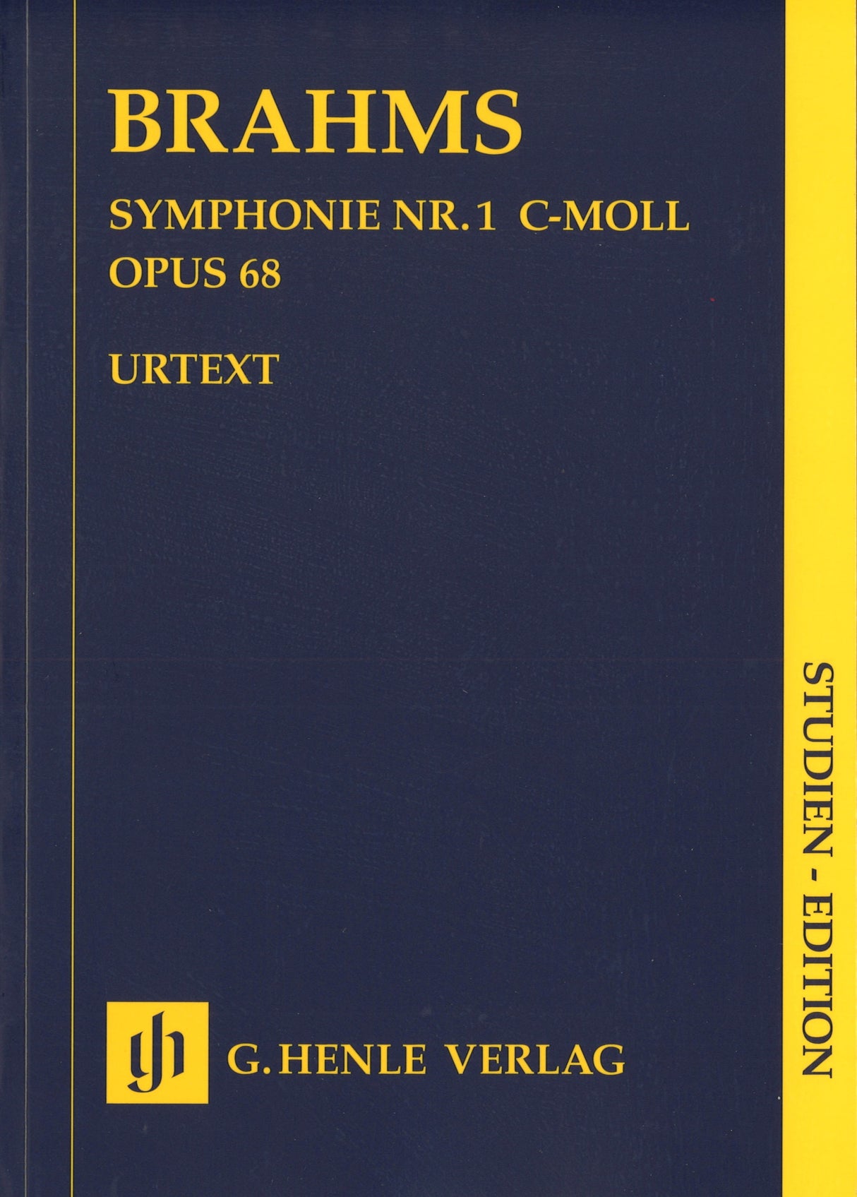 Brahms, Symphony No. 1 in c, op. 68 (Henle)
