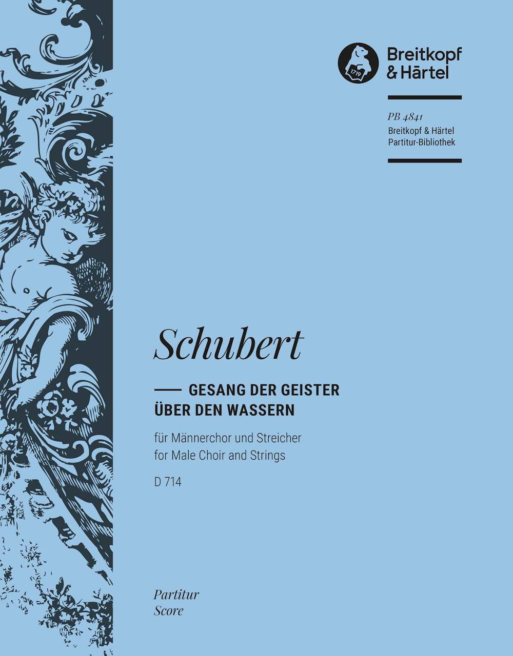 Schubert, Gesang der Geister Full Score (Breitkopf)