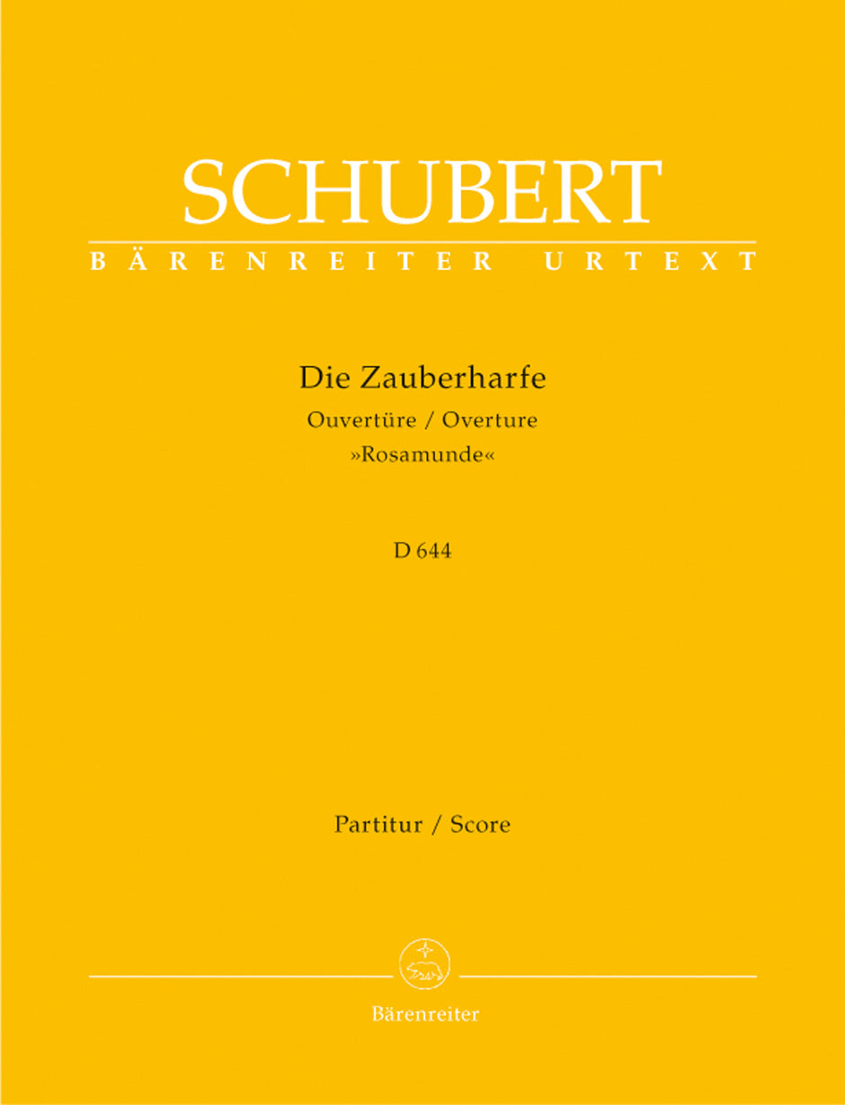 Schubert, Zauberharfe/Rosamunde Ov Score (Barenreiter)