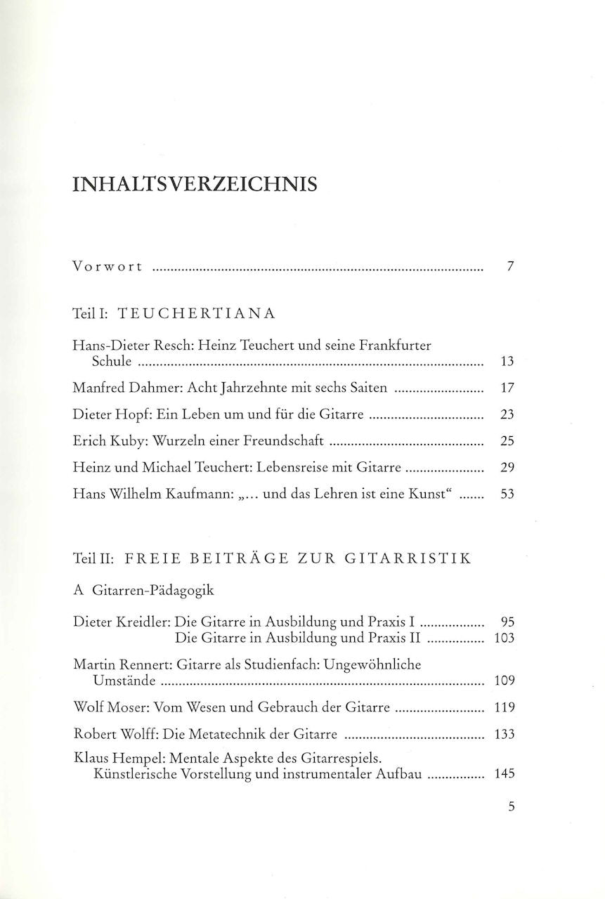 Libbert, Die Gitarre im Aufbruch (Ricordi)
