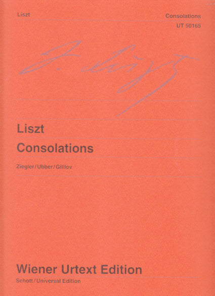 Liszt, Consolations (Ziegler) (Wiener Urtext Edition)