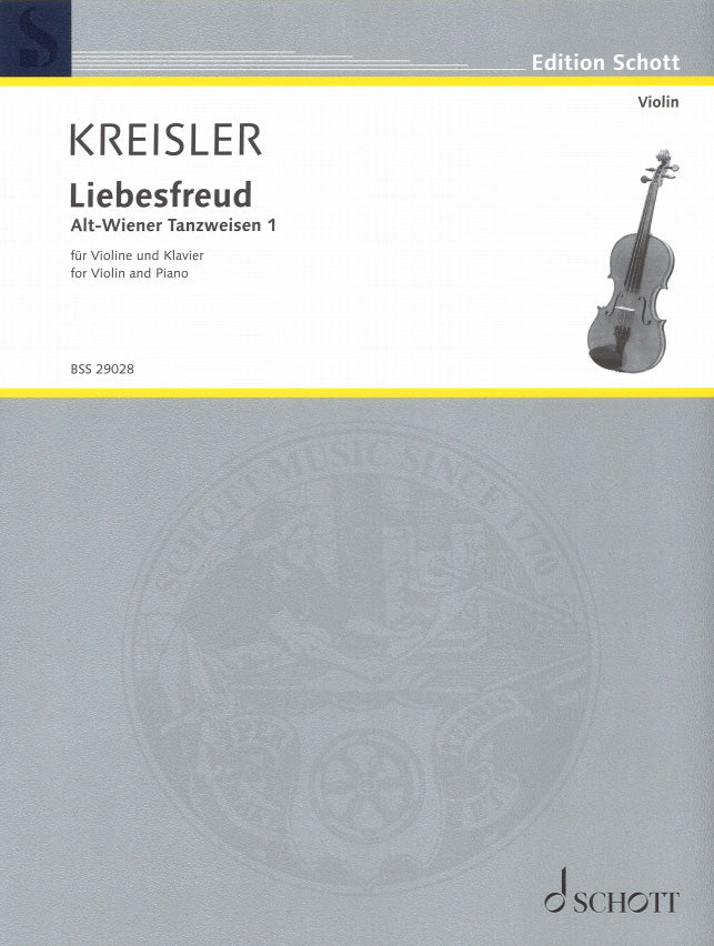 Kreisler, Liebesfreud (Schott)