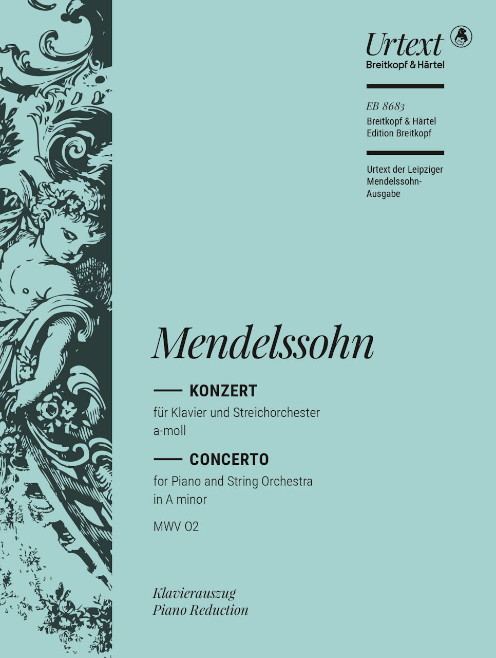 Mendelssohn, Concerto a-moll (2-Pf Red.) (Breitkopf)