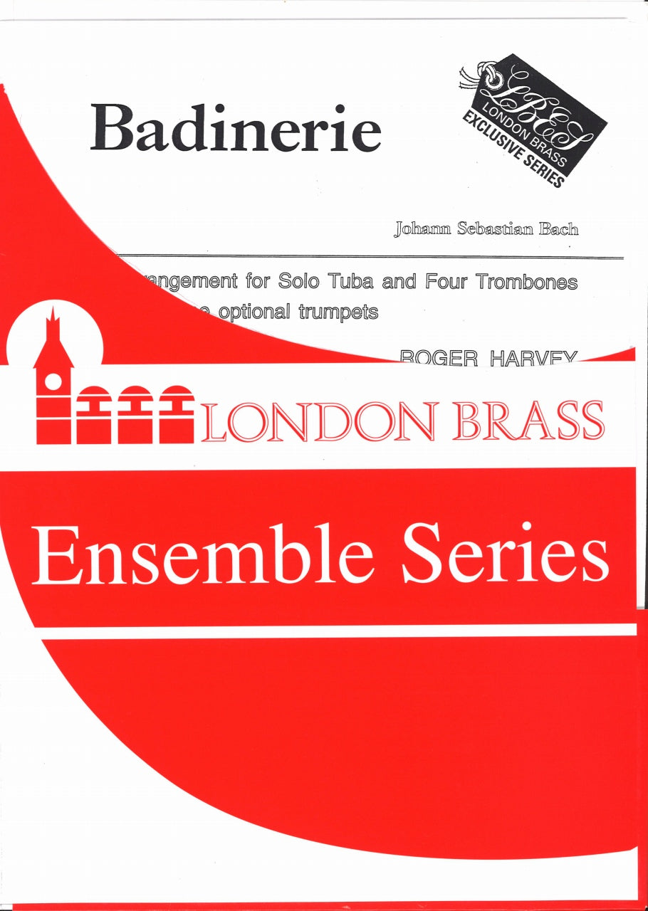 Bach, Badinerie (Tba solo,4Tbn) (Brass Wind Publications)
