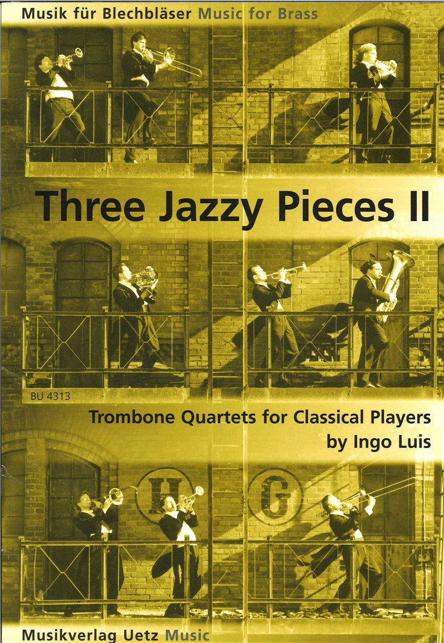 Luis, 3 Jazzy Pieces 2 (4Tbn) (Uetz)