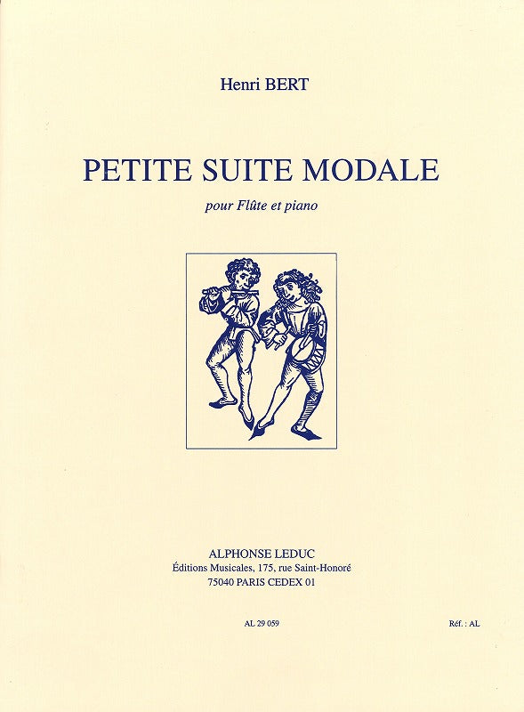 Bert, Petite Suite modale (Fl/Pf) (Leduc)
