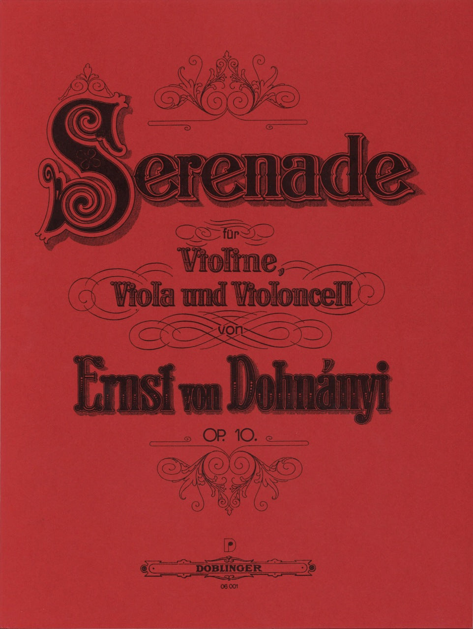 Dohnanyi, Serenade op. 10 (Vn,Va,Vc) (Doblinger)