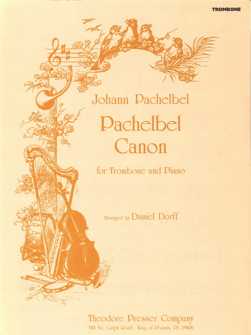 Pachelbel, Canon (Tbn/Pf) (Presser)