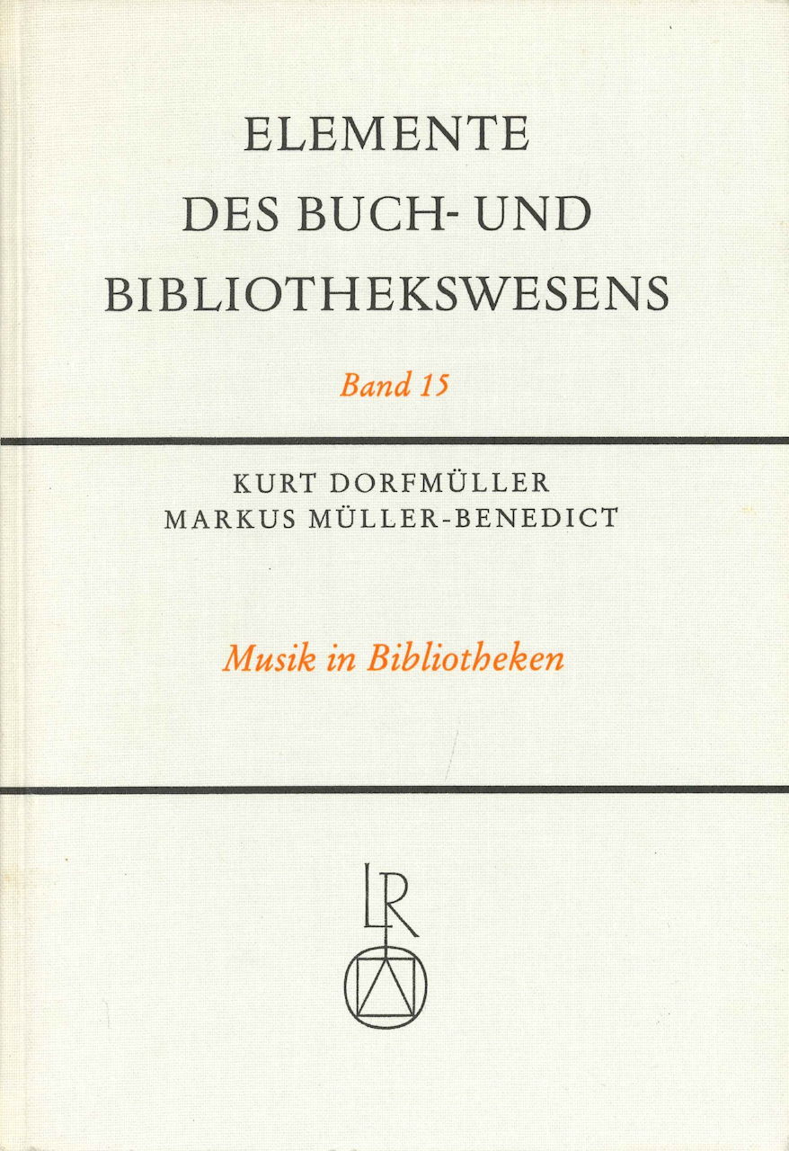 Dorfmuller, Musik in Bibliotheken (Ludwig Reichert)