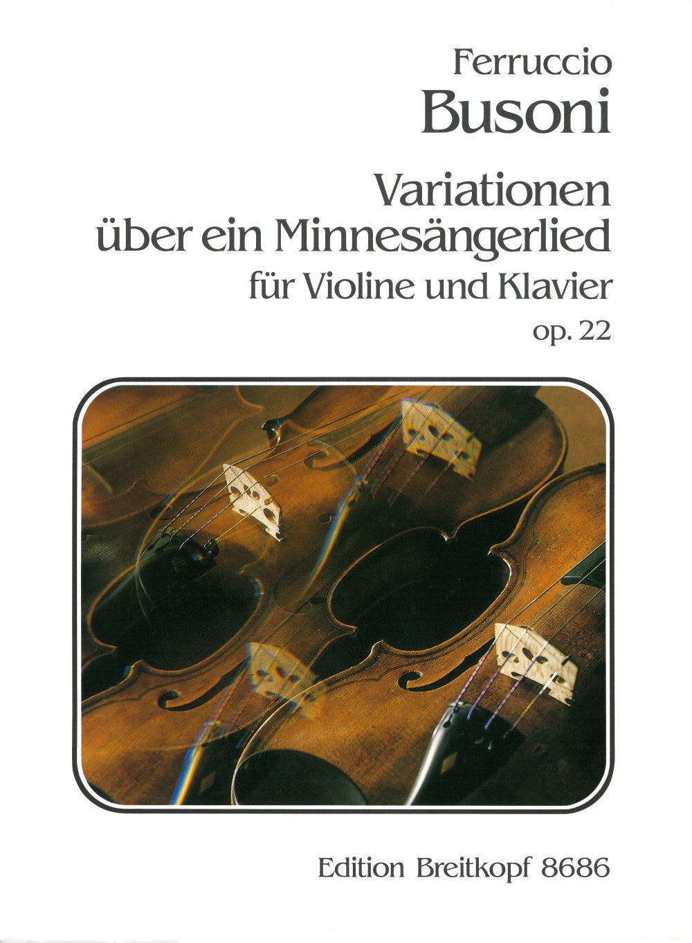 Busoni, Variationen Minnesangerlied (Breitkopf)