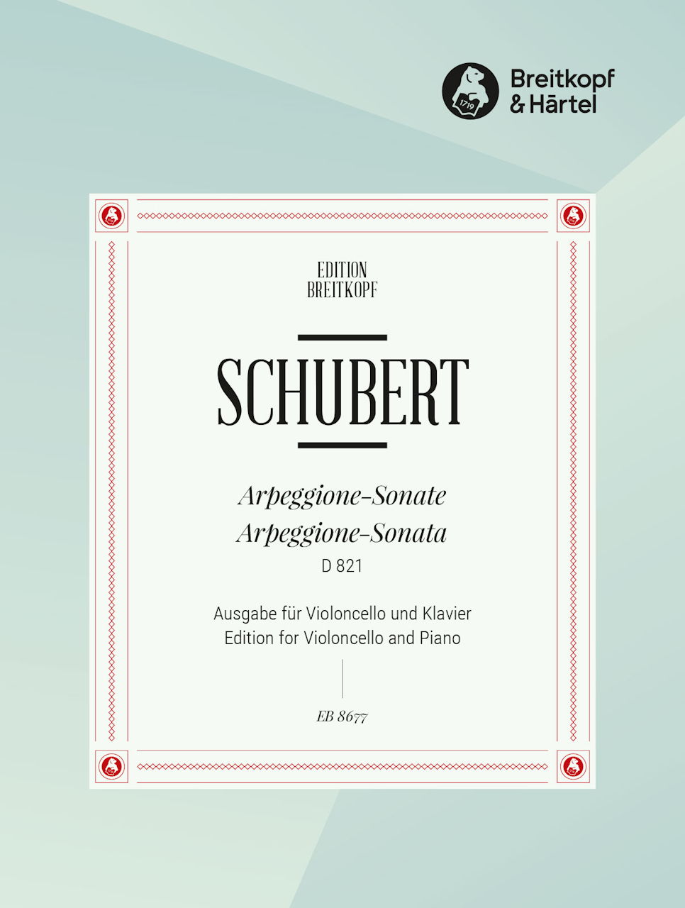 Schubert, Sonate 'Arpeggione' (Beyer) (Breitkopf)