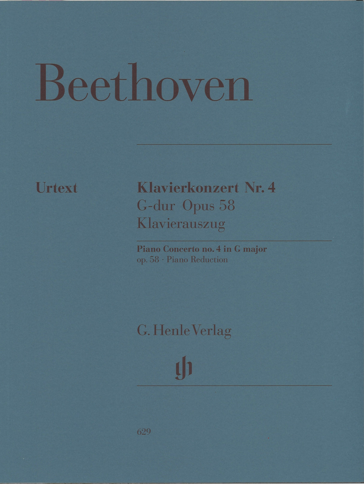 Beethoven, Concerto No. 4 in G op. 58 (Henle)