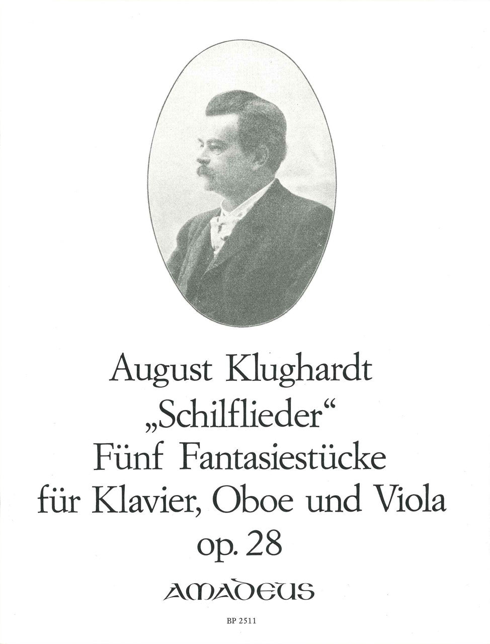 Klughardt, Schilflieder op.28 (Ob/Va/Pf) (Amadeus Verlag)