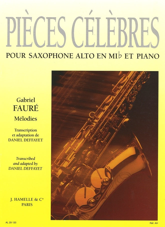 Faure, Melodies (Deffayet) (Leduc)
