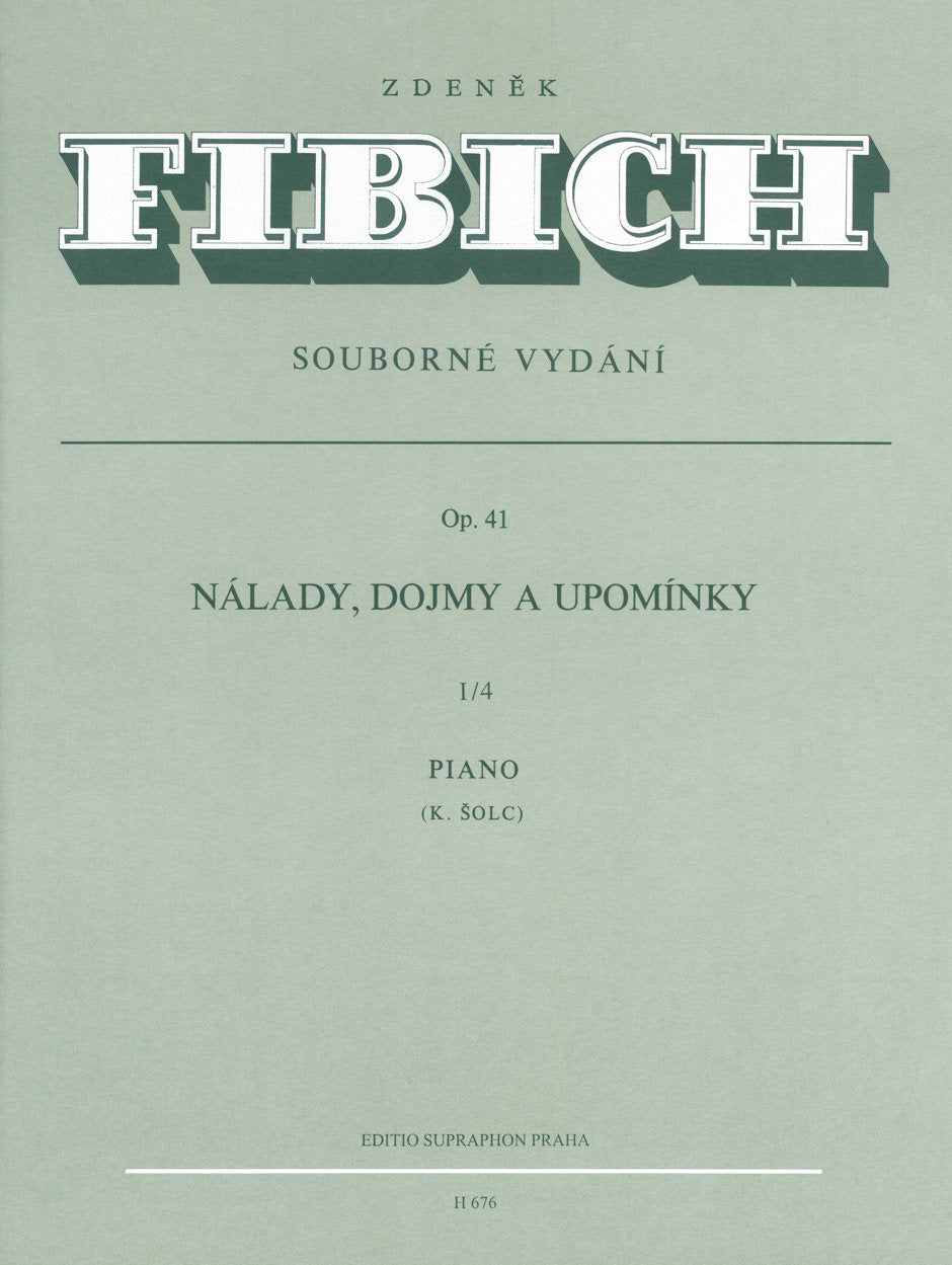 Fibich, Images, Impressions op.41, 4 (Supraphon)
