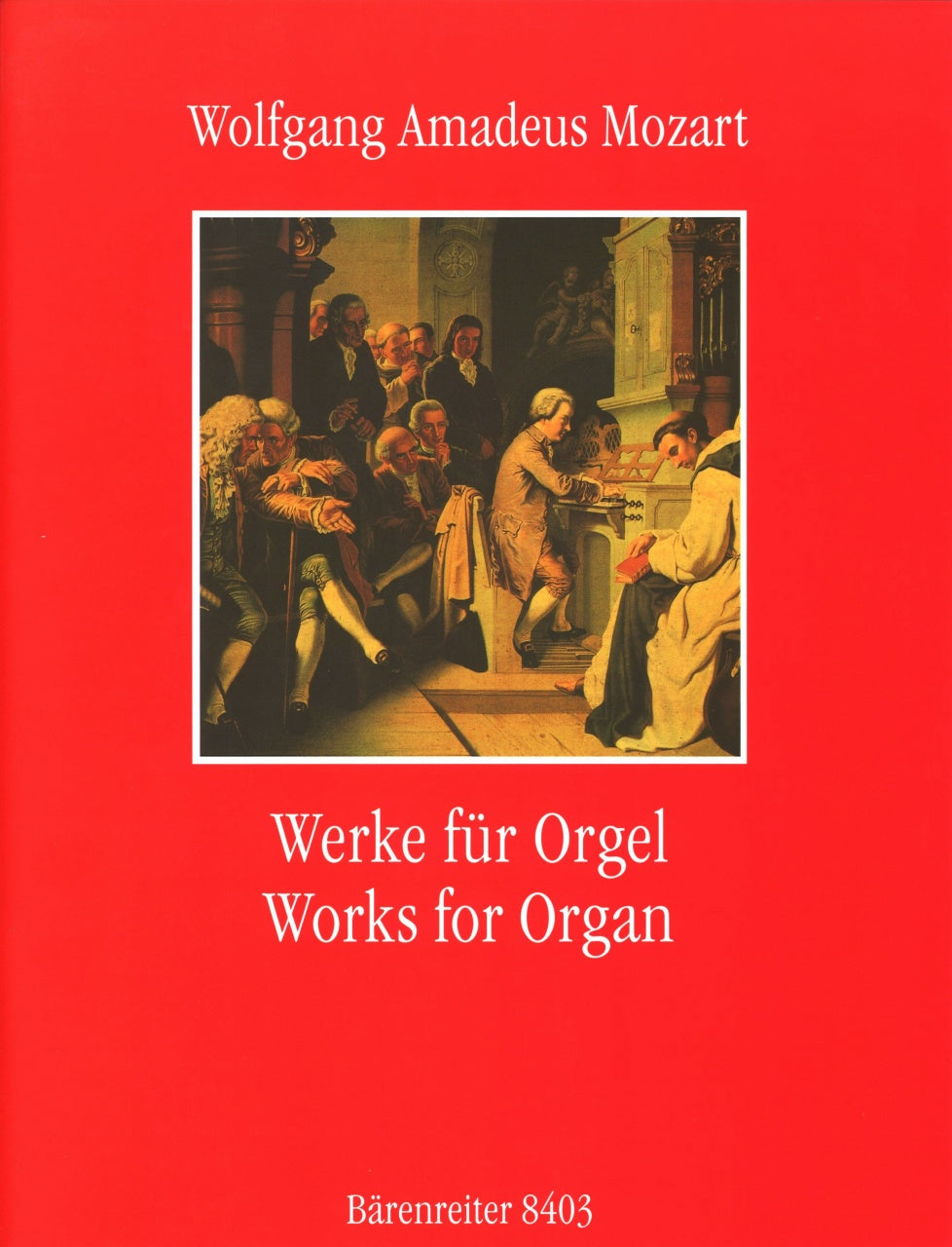 Mozart, Werke fur Orgel (Barenreiter)