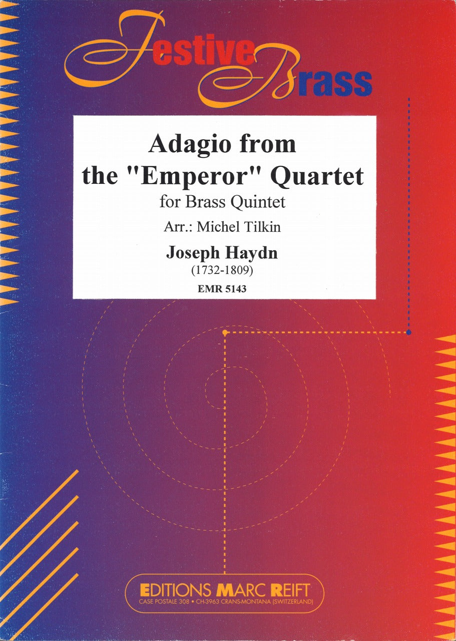 Haydn, Adagio ('Emperor') Brass Quintet (Reift)