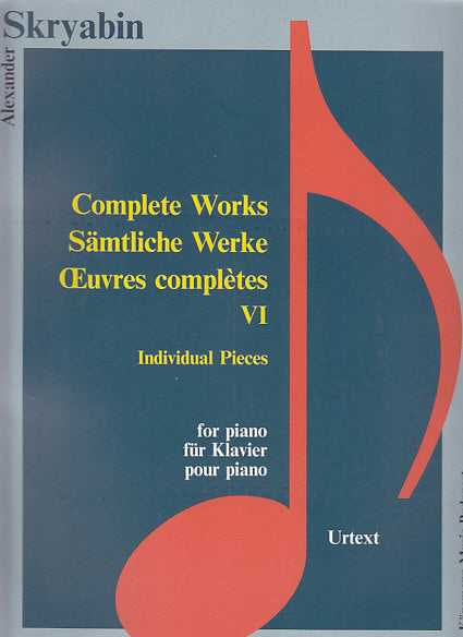 Scriabin, Complete Piano Works 6 (Konemann)