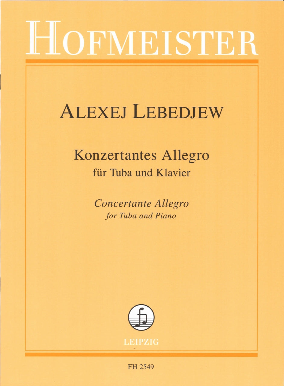 Lebedjew, Konzertantes Allegro (Hofmeister)