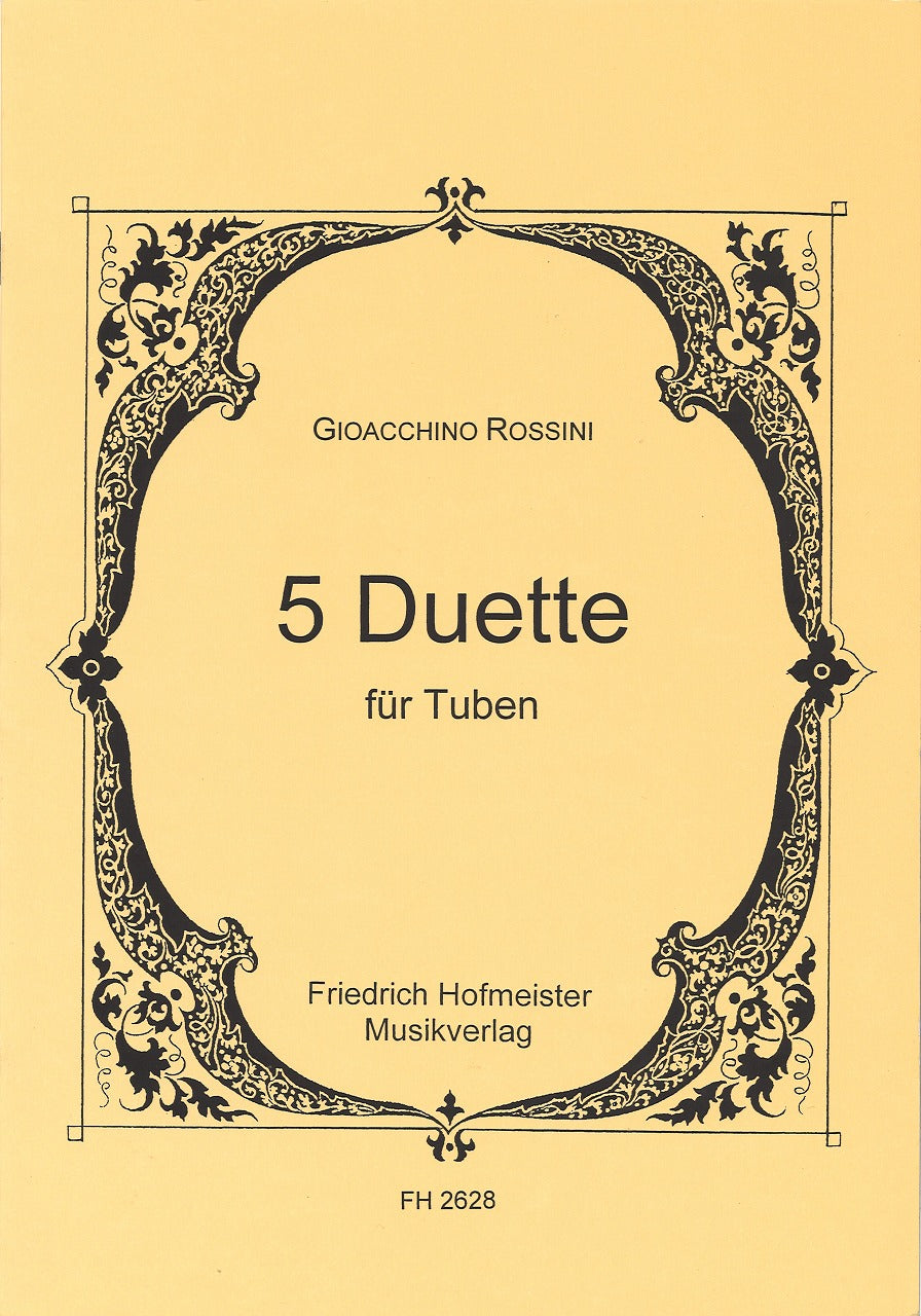 Rossini, 5 Duette (2Tba) (Hofmeister)