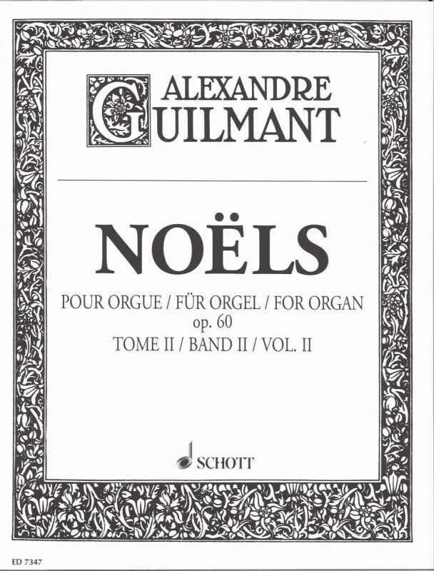 Guilmant, Noels op. 60, 2 (Schott)