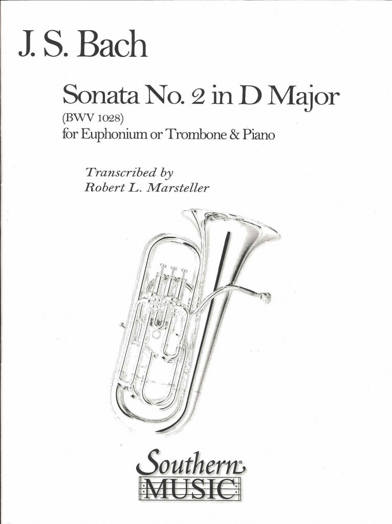 Bach, Sonata No. 2 BWV 1028 (Euph/Tbn,Pf (Southern)