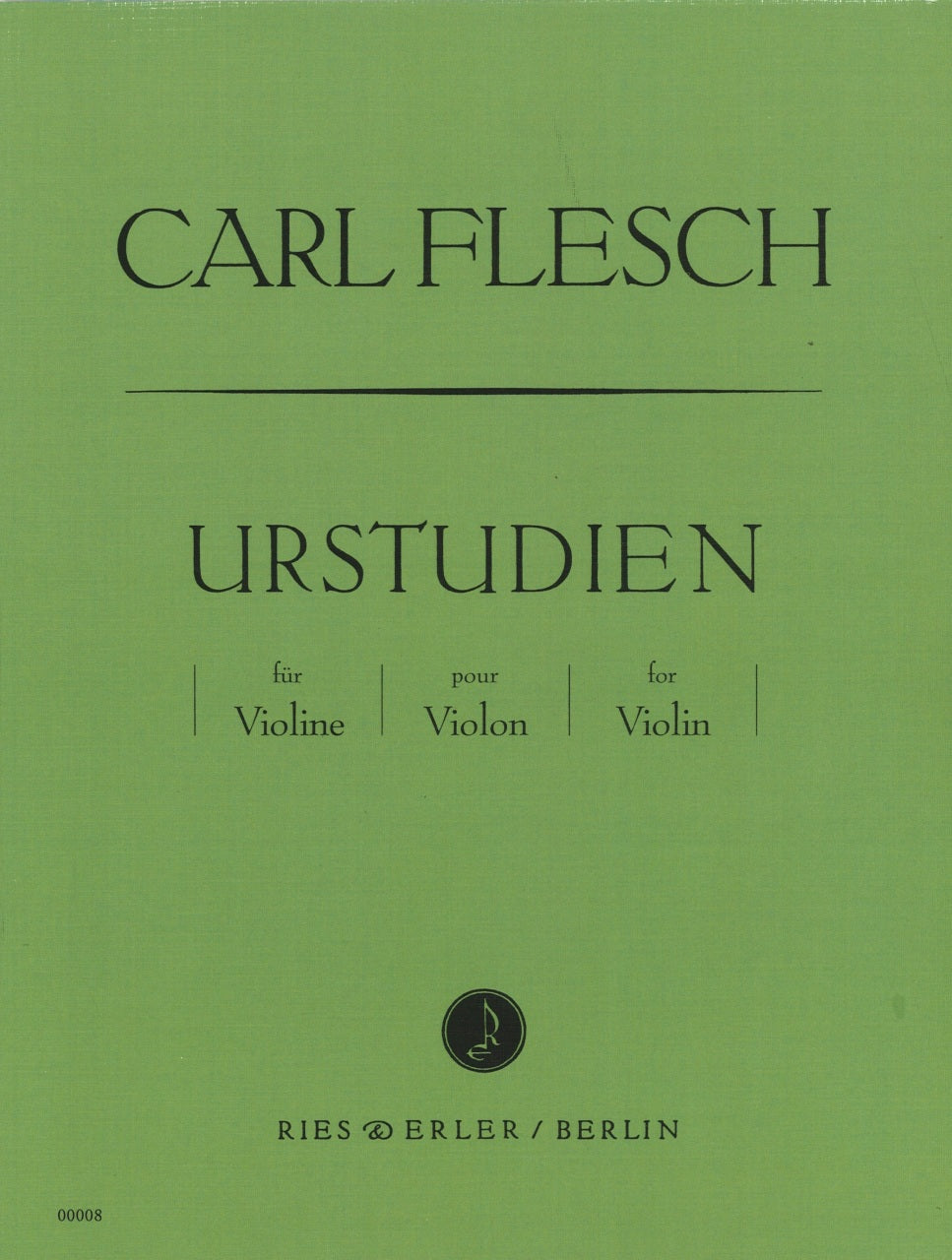 Flesch, Urstudien (Ries & Erler)