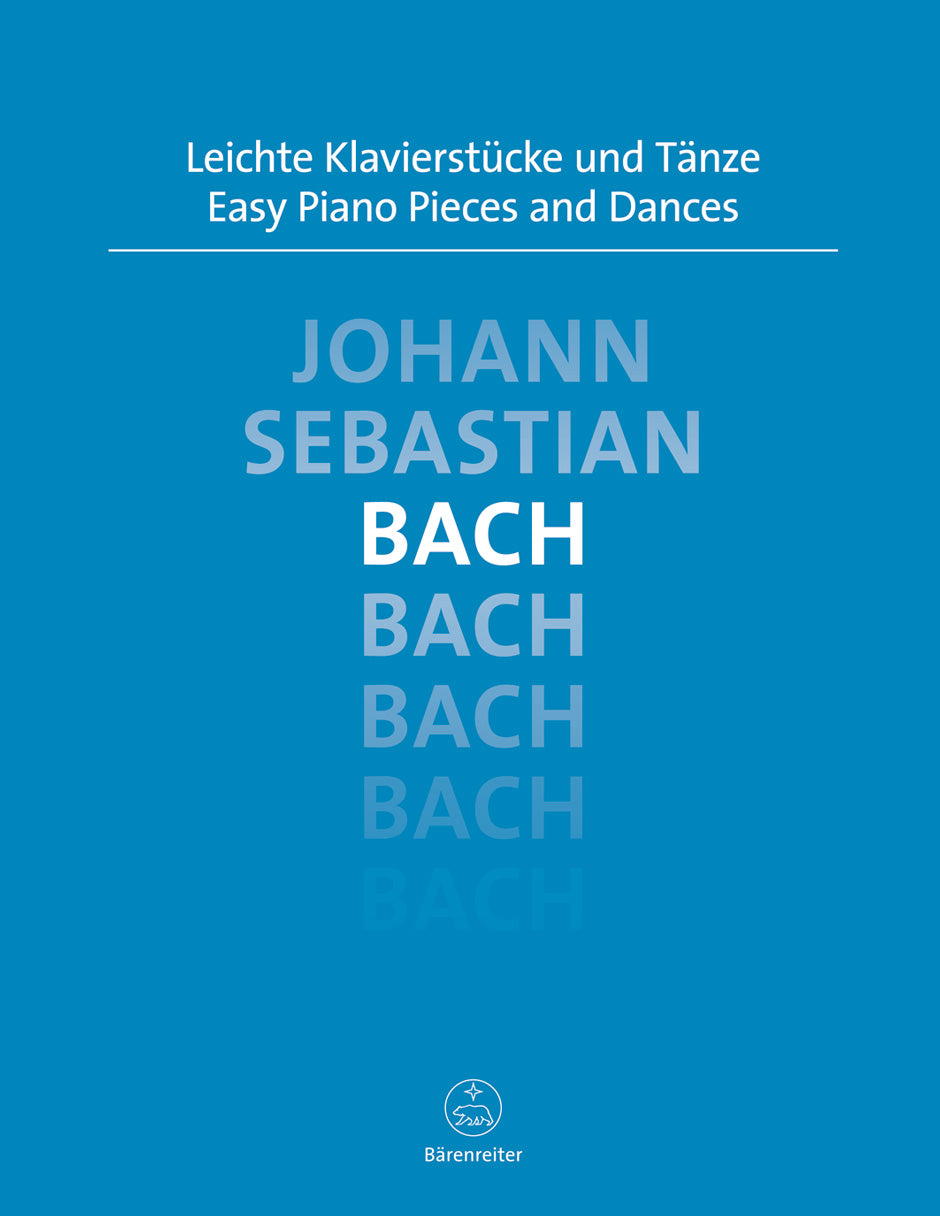 Bach, Easy Piano Pieces and Dances (Barenreiter)
