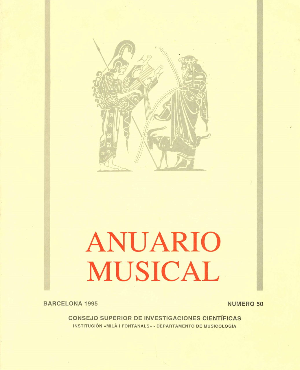 Anuario Musical 50 (CSIC)