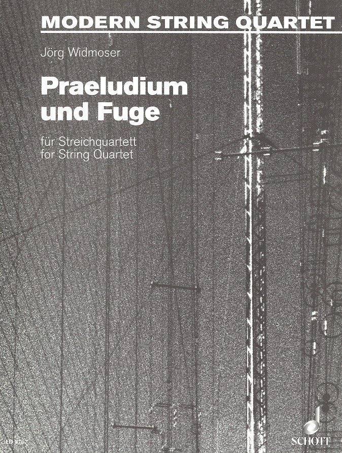 Widmoser, Praeludium und Fuge c-moll(Qrt (Schott)