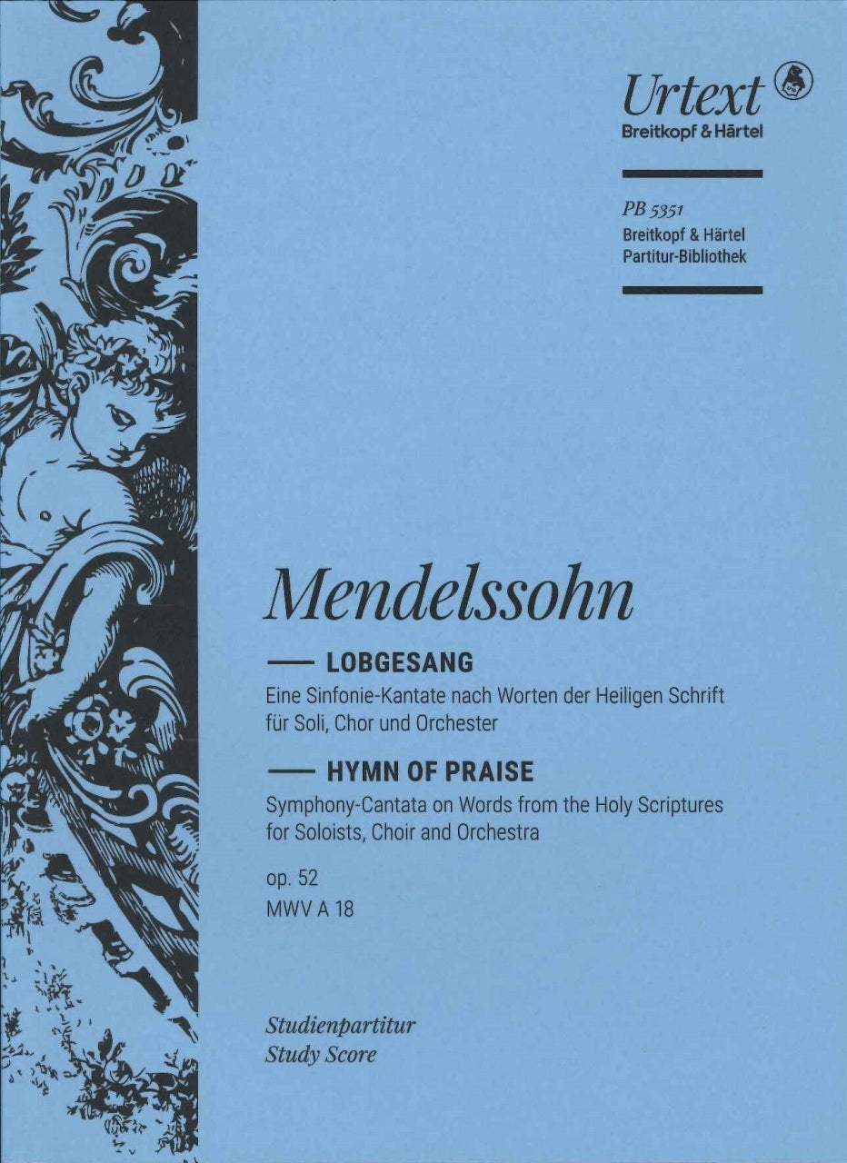Mendelssohn, Symphony No. 2 'Lobgesang' (Breitkopf)
