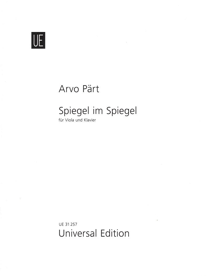 Part, Spiegel im Spiegel (1978) (Universal)