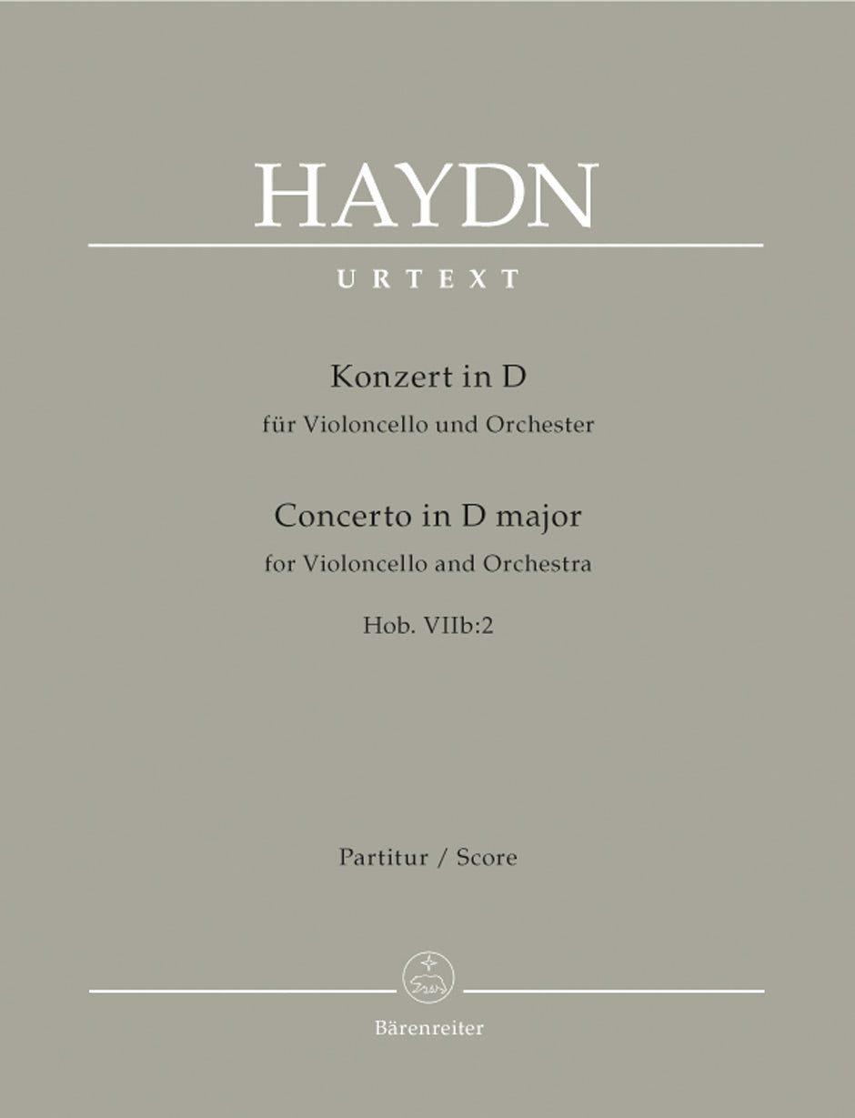 Haydn, Concerto Hob. 7b/2 Full Score (Barenreiter)
