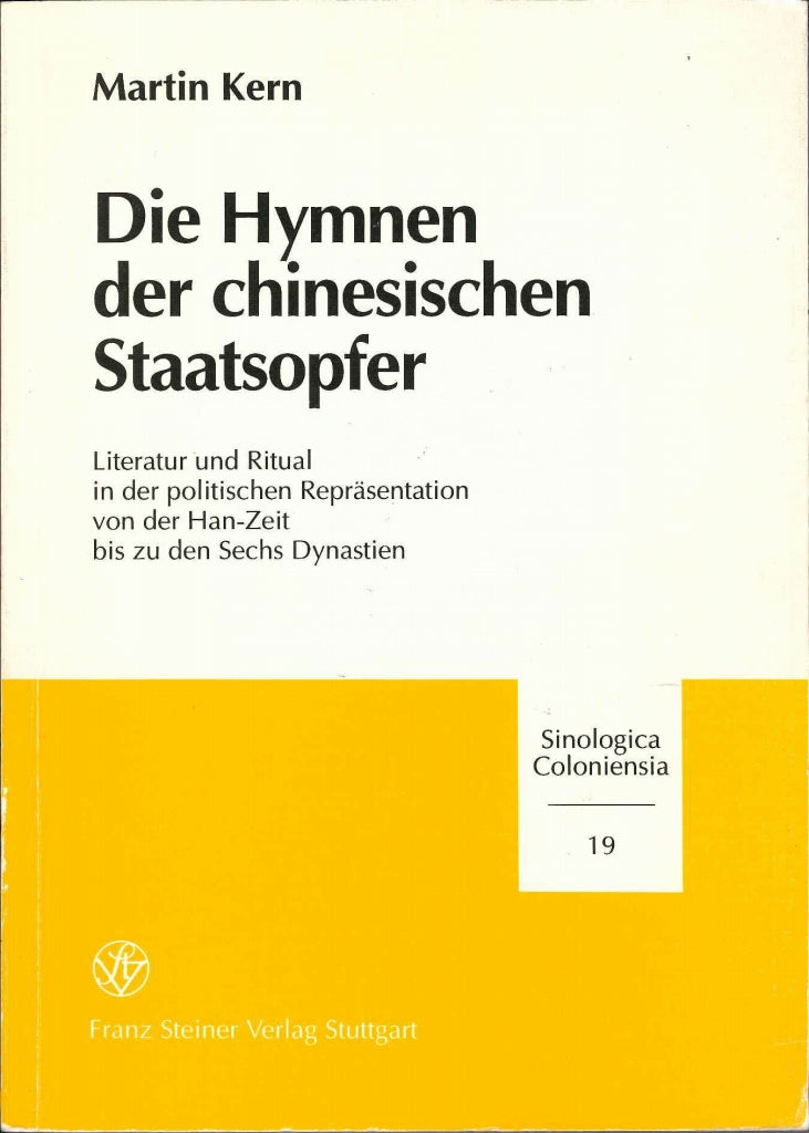 Hymnen der chinesischen Staatsopfer (Franz Steiner)
