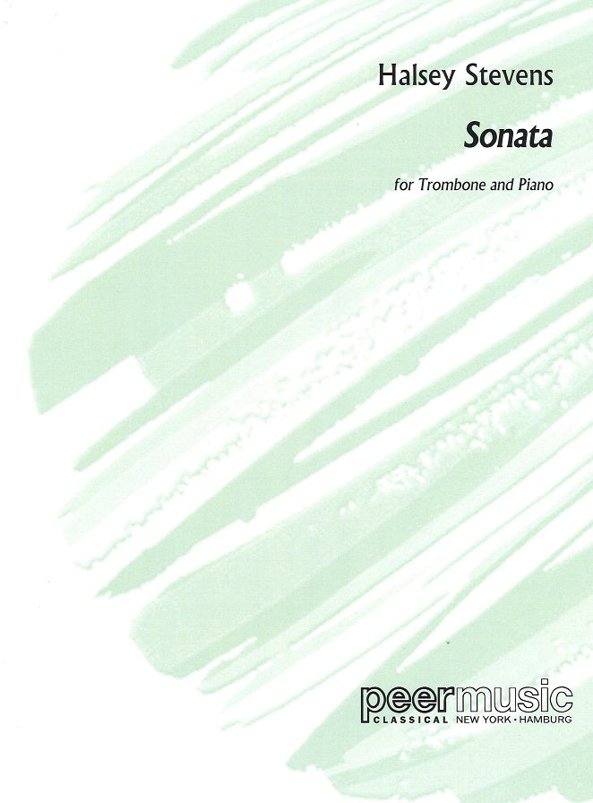 Stevens, Sonata (Tbn,Pf) (Peermusic)