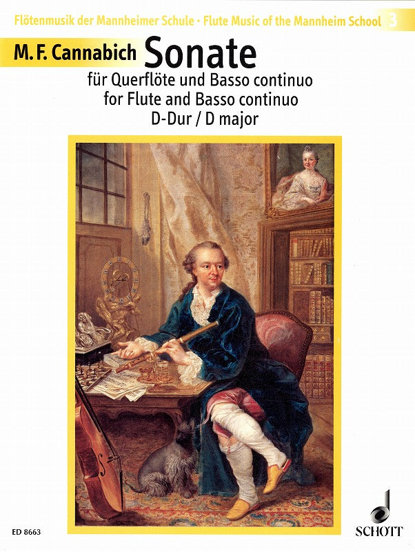 Cannabich,M.F., Sonate D-dur op.1/1 (Schott)