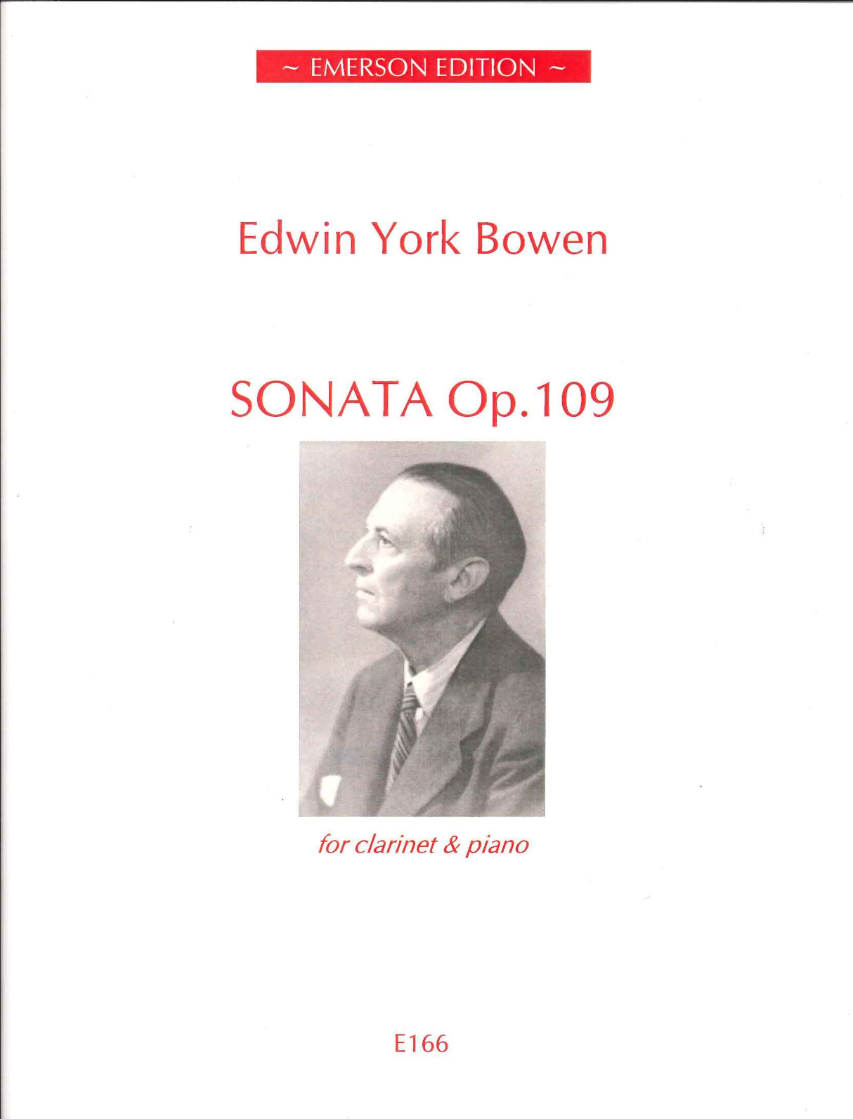Bowen, Sonata op. 109 (1943) (Emerson Edition)