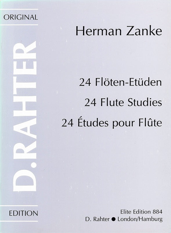 Zanke, 24 Floten-Etuden (Simrock)