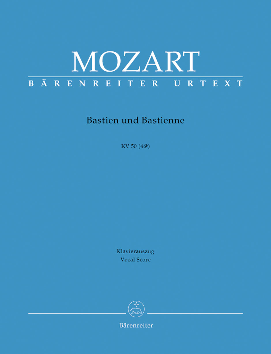 Mozart, KV 50(46b) Bastien & Bastienne (Barenreiter)