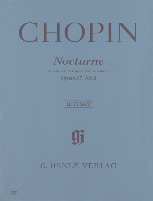 Chopin, Nocturne op. 37/2 in G (Henle)