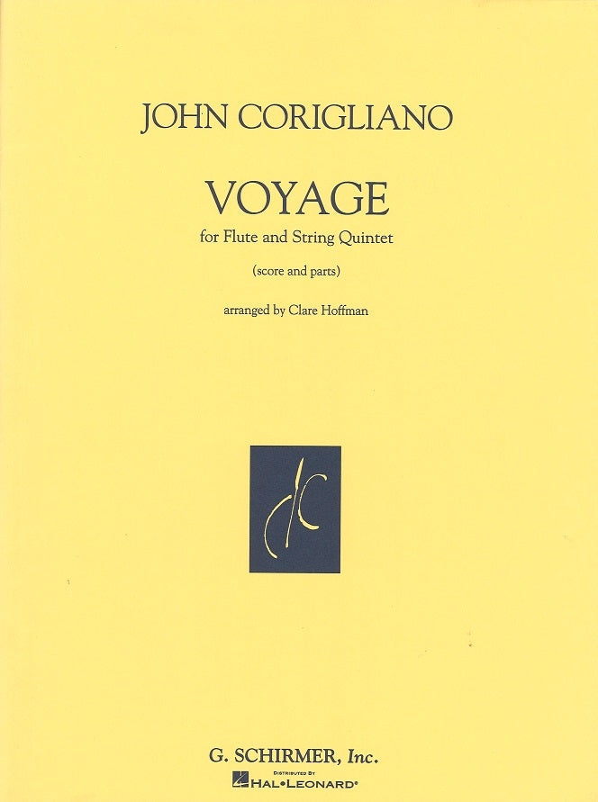Corigliano, Voyage (Fl,2Vn,Va,Vc,CB) (G.Schirmer)