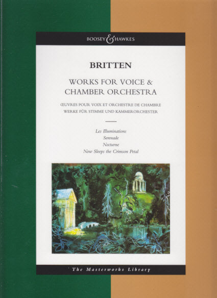 Britten, Works for Voice & Chamber Orch. (Boosey)