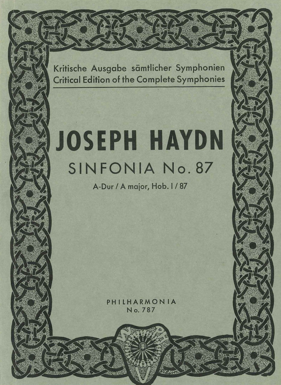 Haydn, Symphony No. 87 in A (Universal)