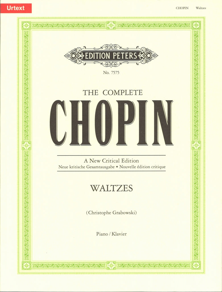Chopin, Waltzes (Grabowski) (Peters)