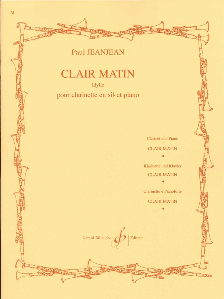 Jeanjean, Clair Matin (Billaudot)