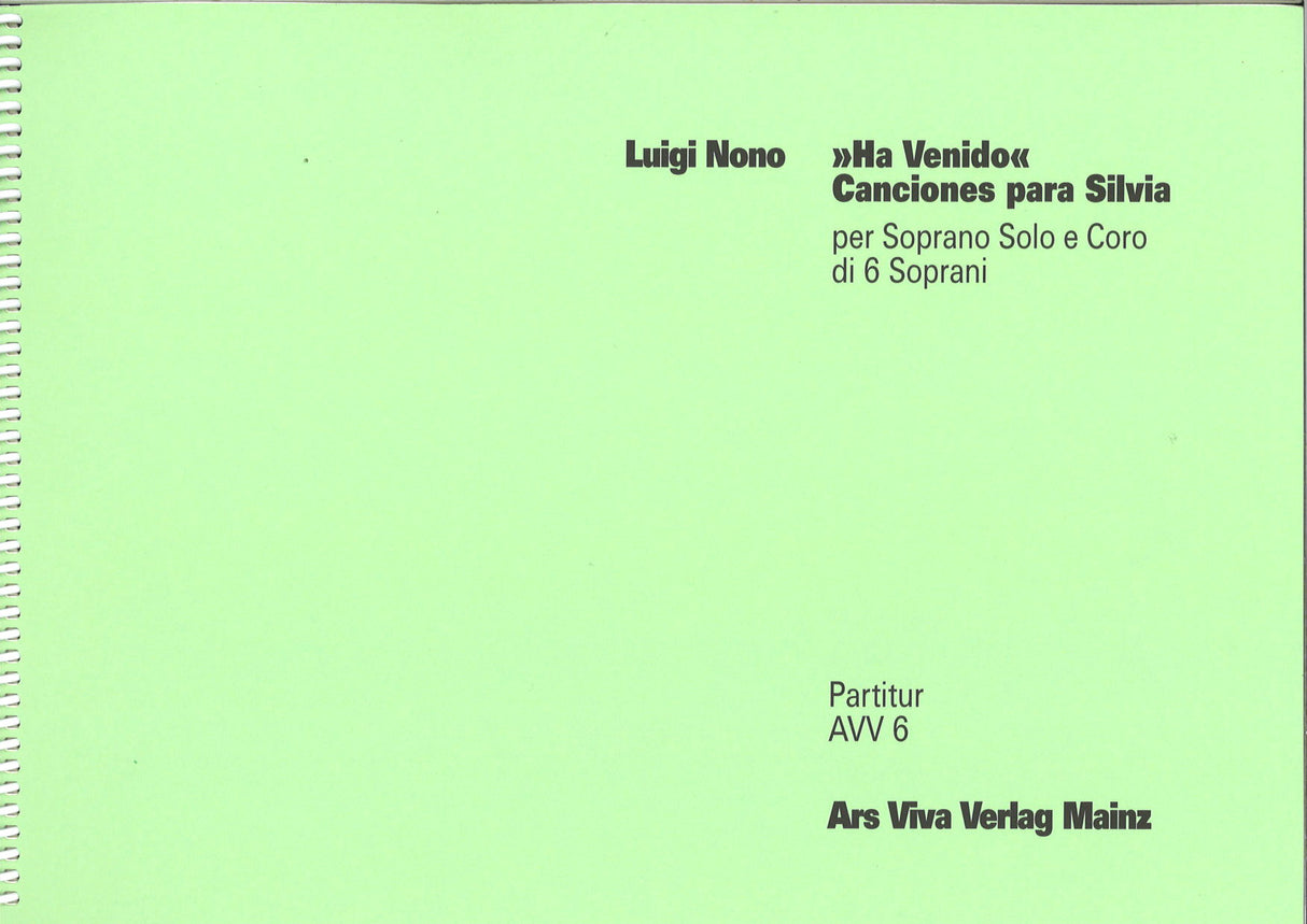 Nono, Ha venido (1960) (Ars Viva Verlag)