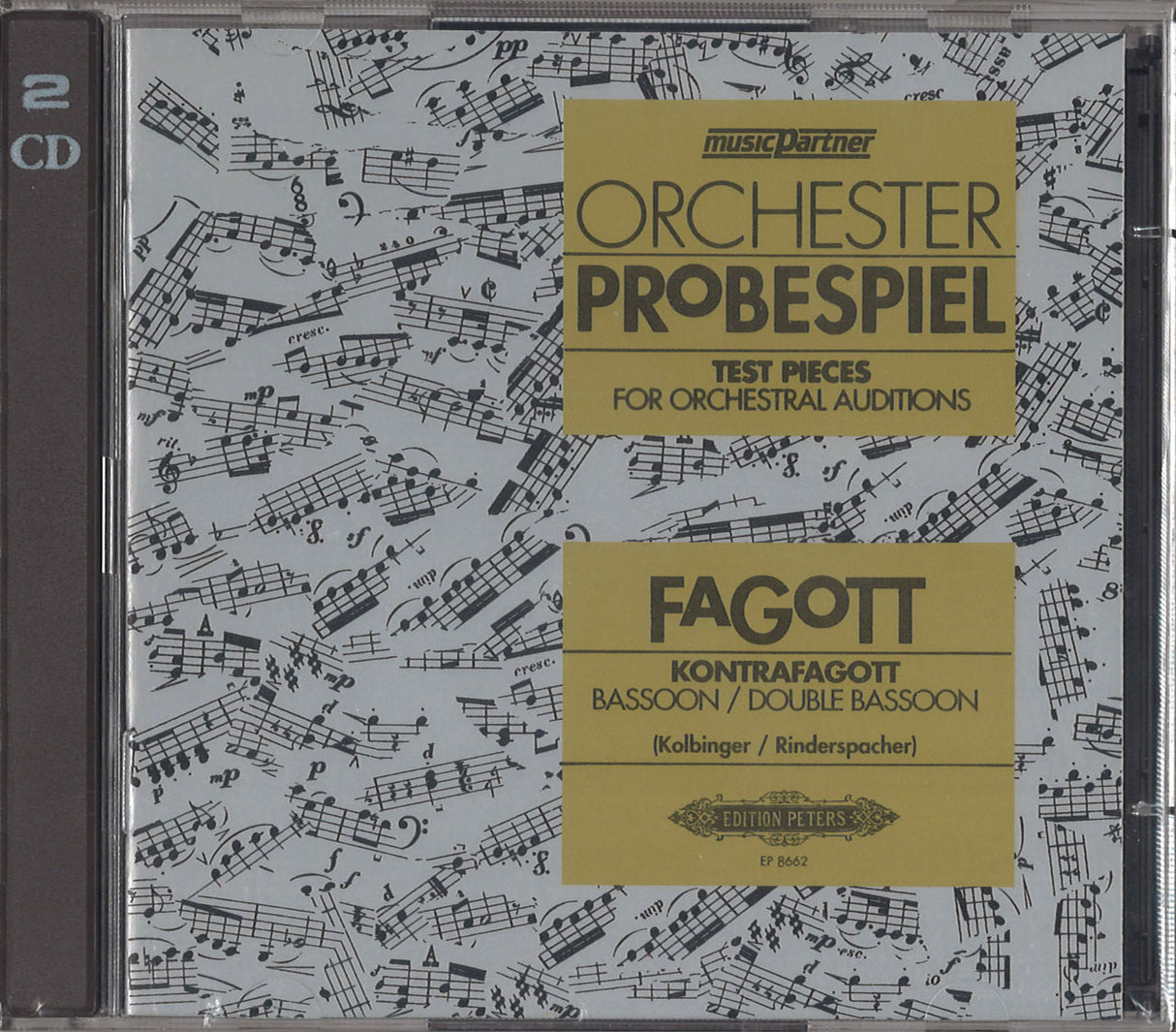 Orchester-Probespiel, Fagott (2CD) (Peters)