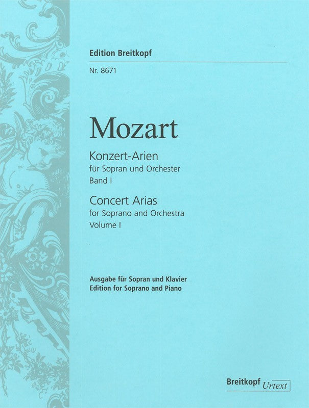 Mozart, Konzert-Arien fur Sop. 1 (Breitkopf)